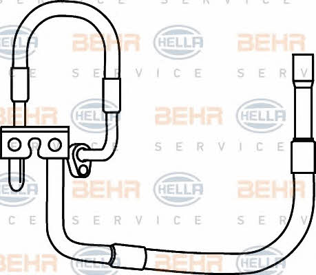Behr-Hella 9GS 351 337-271 Coolant pipe 9GS351337271