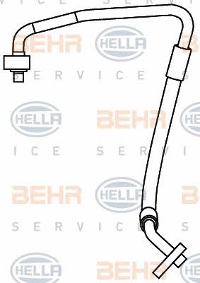 Behr-Hella 9GS 351 337-421 Coolant pipe 9GS351337421