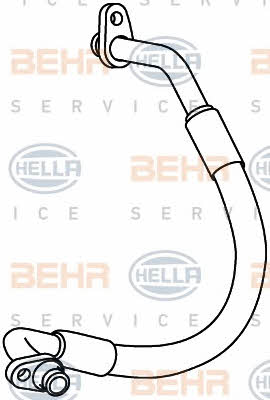 Behr-Hella 9GS 351 337-761 Coolant pipe 9GS351337761