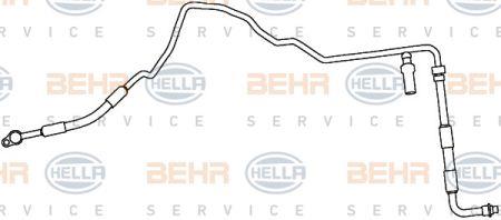 Behr-Hella 9GS 351 338-091 Coolant pipe 9GS351338091