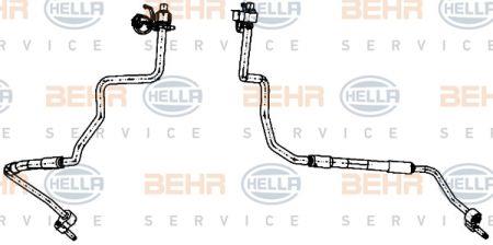 Behr-Hella 9GS 351 338-381 Coolant pipe 9GS351338381