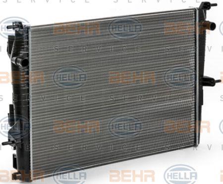 Radiator, engine cooling Behr-Hella 8MK 376 700-411