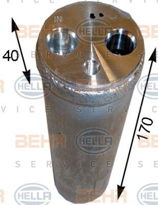 Behr-Hella 8FT 351 193-191 Dryer, air conditioner 8FT351193191