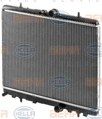 Radiator, engine cooling Behr-Hella 8MK 376 700-521