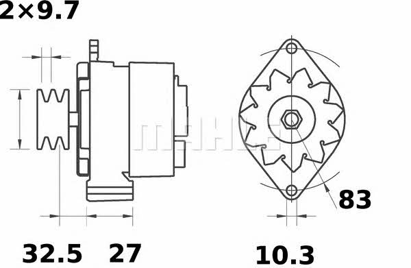 Buy Mahle Original MG 530 at a low price in United Arab Emirates!
