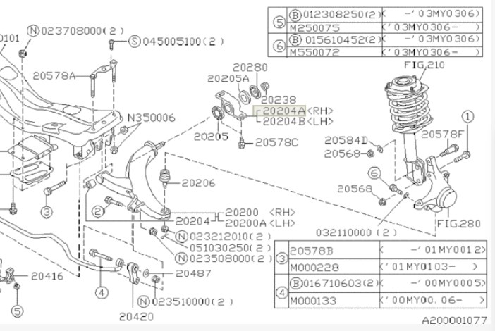 Buy Subaru 20201FC100 at a low price in United Arab Emirates!