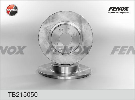 Fenox TB215050 Unventilated front brake disc TB215050