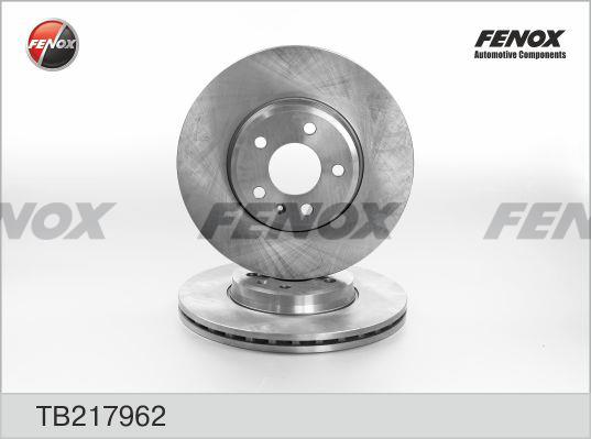 Fenox TB217962 Front brake disc ventilated TB217962