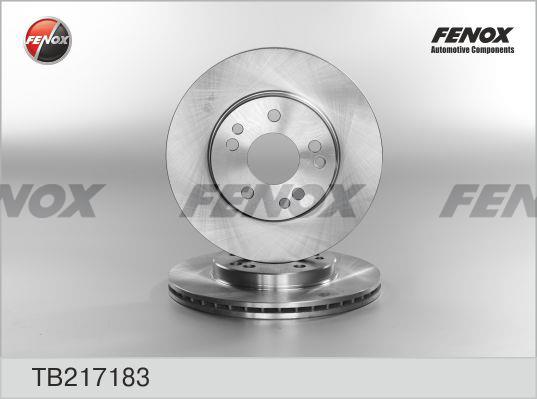 Fenox TB217183 Front brake disc ventilated TB217183