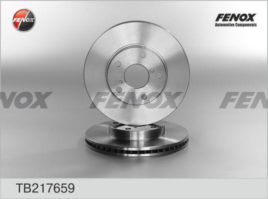 Fenox TB217659 Front brake disc ventilated TB217659