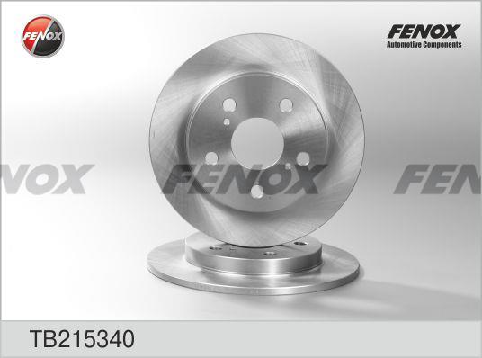 Fenox TB215340 Brake disc TB215340