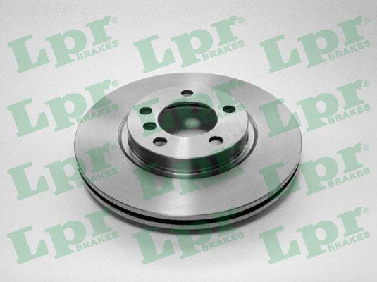 LPR B2066V Front brake disc ventilated B2066V