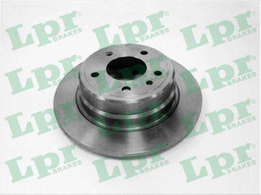 LPR B2221P Rear brake disc, non-ventilated B2221P