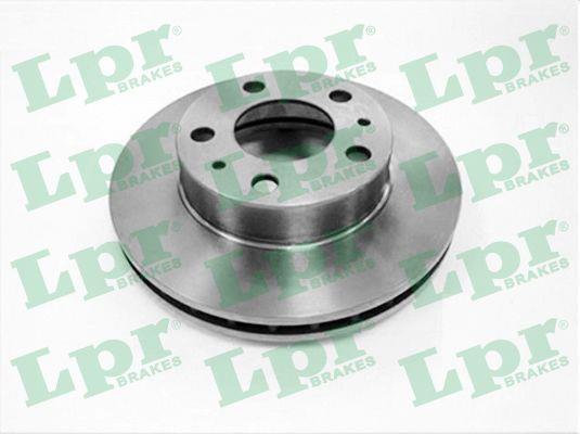 LPR C1012V Front brake disc ventilated C1012V
