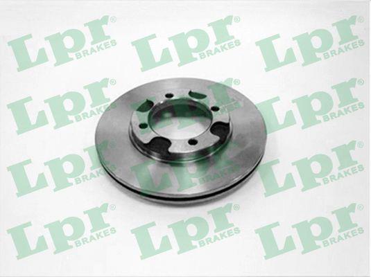 LPR D1061V Front brake disc ventilated D1061V