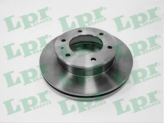 LPR F1027V Front brake disc ventilated F1027V