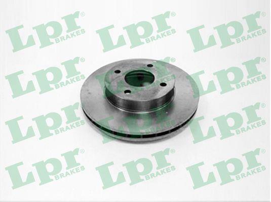 LPR F1173V Front brake disc ventilated F1173V