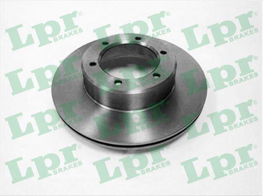 LPR T2481V Front brake disc ventilated T2481V