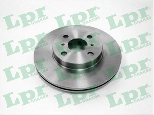 LPR T2880V Front brake disc ventilated T2880V