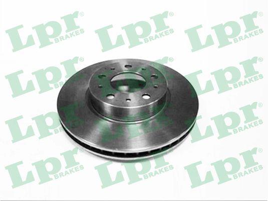 LPR V1251V Front brake disc ventilated V1251V