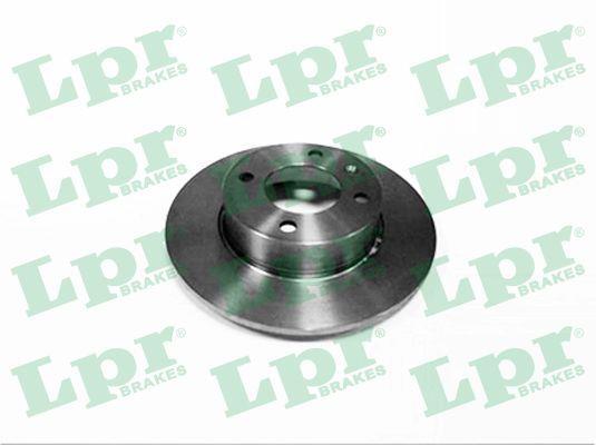 LPR V2031P Unventilated front brake disc V2031P