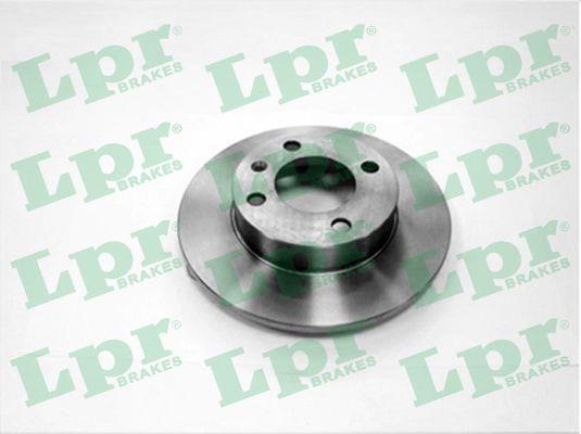 LPR V2443P Rear brake disc, non-ventilated V2443P