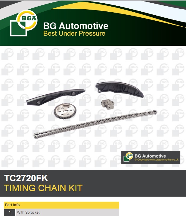 BGA TC2720FK Timing chain kit TC2720FK