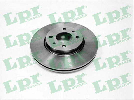 LPR L2121VR Front brake disc ventilated L2121VR