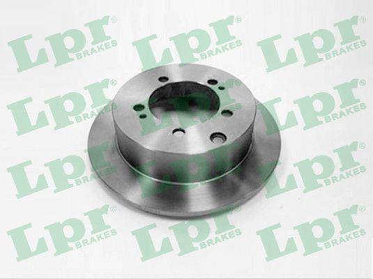 LPR M1011P Rear brake disc, non-ventilated M1011P