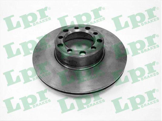 LPR M2061V Front brake disc ventilated M2061V