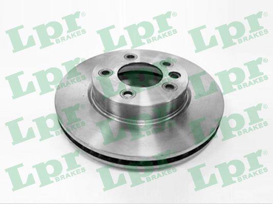 LPR P2010V Front brake disc ventilated P2010V