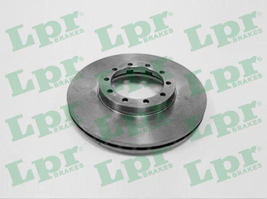 LPR R1421V Front brake disc ventilated R1421V