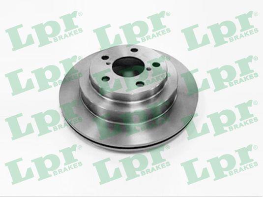 LPR S4081V Rear ventilated brake disc S4081V
