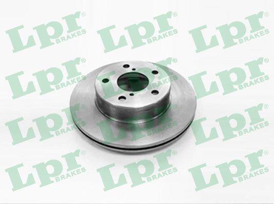 LPR S4181V Front brake disc ventilated S4181V