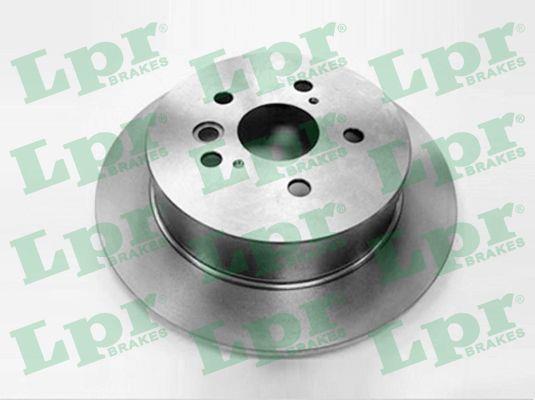 LPR T2029P Rear brake disc, non-ventilated T2029P