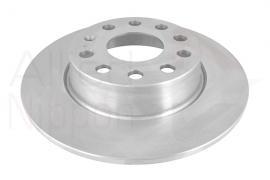 Comline AND6085 Rear brake disc, non-ventilated AND6085