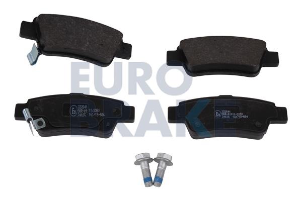 Eurobrake 5502222641 Brake Pad Set, disc brake 5502222641