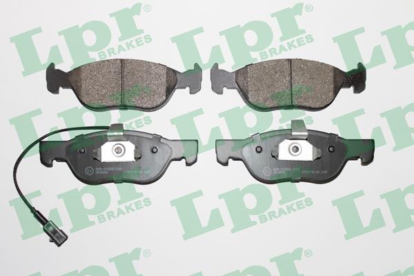 LPR 05P647 Brake Pad Set, disc brake 05P647