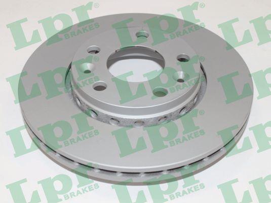 LPR R1036VR Front brake disc ventilated R1036VR