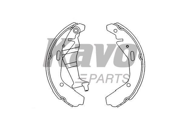 Kavo parts Brake shoe set – price [object Object] PLN