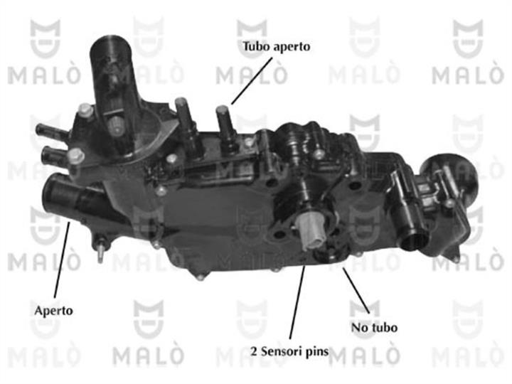 Malo TER461 Thermostat, coolant TER461