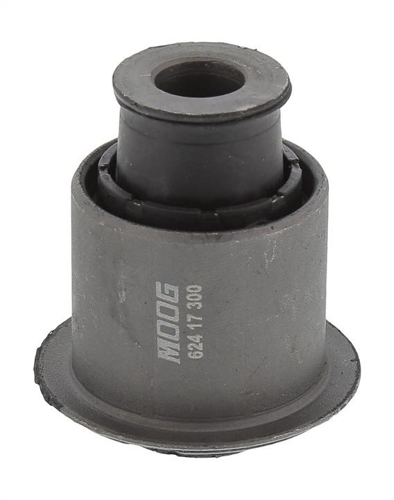 Suspension arm bushing Land Rover Defender: LRSB14863 Moog Silent block, rear lower arm