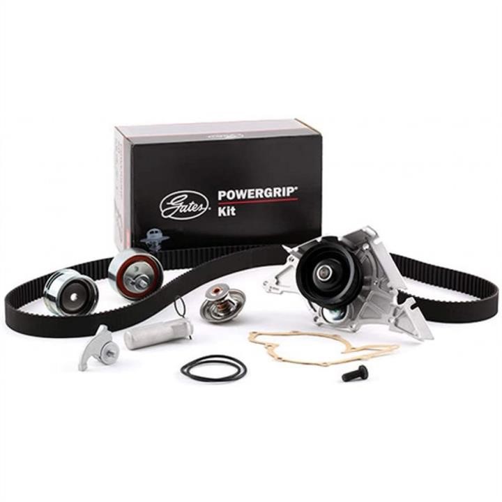 Gates KP2TH25493XS-1 TIMING BELT KIT WITH WATER PUMP KP2TH25493XS1