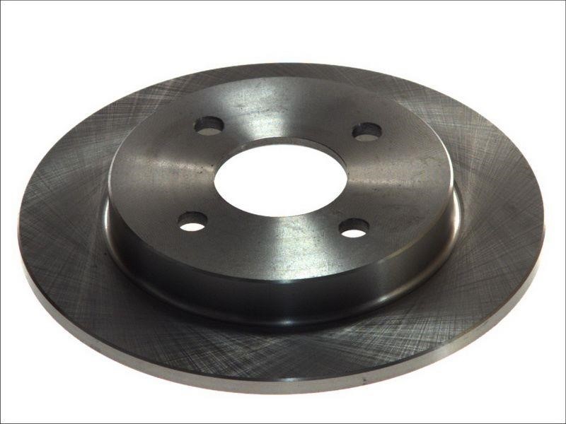 LPR F1161P Rear brake disc, non-ventilated F1161P