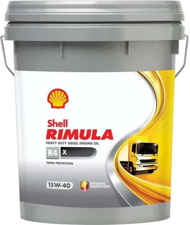 Shell RIMULA R4X 15W-40 20L Engine oil Shell Rimula R4X 15W-40, 20 l RIMULAR4X15W4020L
