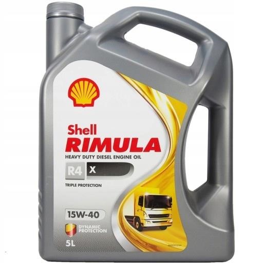 Shell 550044852 Engine oil RIMULA R4 X 15W-40, 5 l 550044852