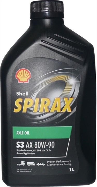 Shell 550027978 Gear oil Shell Spirax S3 AX 80W-90, 1 l 550027978