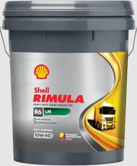 Shell RIMULA R6 LM 10W-40 20L Engine oil Shell Rimula R6LM 10W-40, 20 l RIMULAR6LM10W4020L