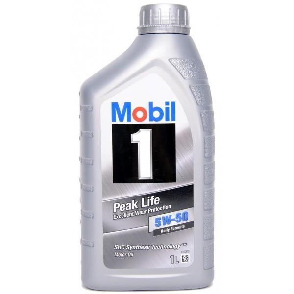 Mobil 0015277 Engine oil Mobil Peak Life 5W-50, 1L 0015277