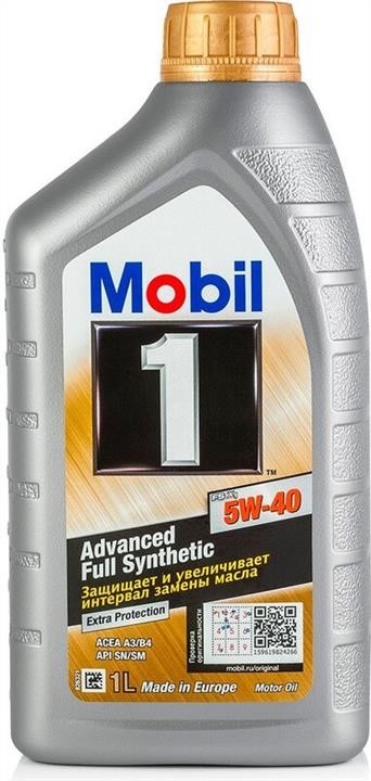 Mobil 155579 Engine oil Mobil 1 Full Synthetic 5W-40, 1L 155579